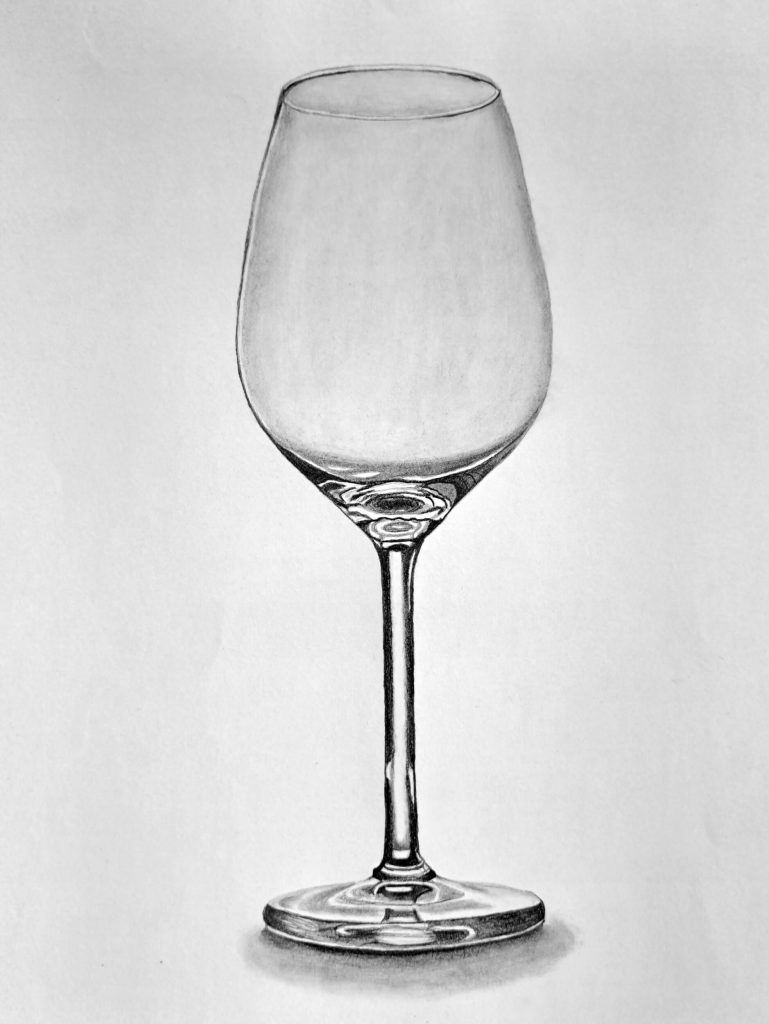 How to draw a wine glass featured image