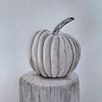 Realistic Pumpkin Drawing Featured Image