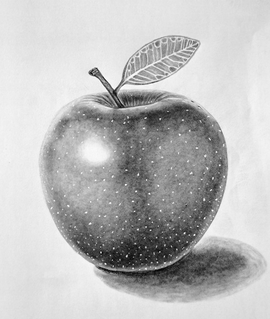 How to draw an apple - Drawing an apple featured image